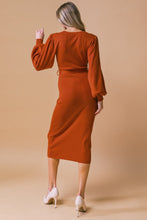 Load image into Gallery viewer, ADORABLE IDEAL SWEATER MIDI DRESS