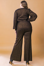 Load image into Gallery viewer, STUNNING STANCE METALLIC SWEATER TUNIN AND PANT SET