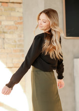 Load image into Gallery viewer, Blake Cinched Sleeve Blouse