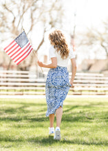 Load image into Gallery viewer, Braylyn Floral Midi Skirt