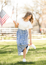 Load image into Gallery viewer, Braylyn Floral Midi Skirt