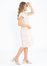 Load image into Gallery viewer, Brienna Cap Sleeve Midi Dress