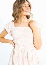 Load image into Gallery viewer, Brienna Cap Sleeve Midi Dress