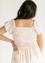 Load image into Gallery viewer, Brienna Cap Sleeve Midi Dress