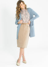 Load image into Gallery viewer, Clara Floral Ruffle Mockneck Short Sleeve Top