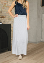 Load image into Gallery viewer, Clarise Striped Premium Knit Maxi Skirt