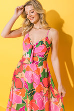 Load image into Gallery viewer, CAFÉ DAY WOVEN MIDI DRESS