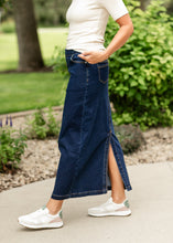 Load image into Gallery viewer, Donna Maxi Denim Skirt