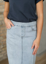 Load image into Gallery viewer, Donna Maxi Denim Skirt