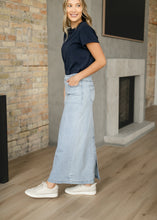 Load image into Gallery viewer, Donna Maxi Denim Skirt