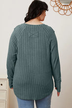 Load image into Gallery viewer, Basic Bae Full Size Ribbed Thumbhole Sleeve T-Shirt