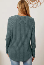 Load image into Gallery viewer, Basic Bae Full Size Ribbed Thumbhole Sleeve T-Shirt