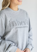 Load image into Gallery viewer, Embossed Inherit Logo Crewneck Sweatshirt
