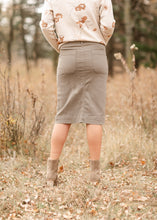 Load image into Gallery viewer, Erica Cotton Twill Midi Skirt