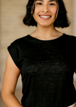 Load image into Gallery viewer, Essential Lightweight Slub Cotton Cap Sleeve Top