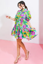 Load image into Gallery viewer, CONTAIN THE SUN POPLIN MINI DRESS