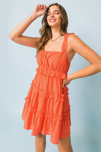Load image into Gallery viewer, OCEANA WOVEN MINI DRESS