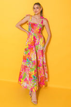 Load image into Gallery viewer, FORGET YOUR TROUBLES POPLIN MAXI DRESS