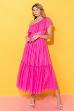 Load image into Gallery viewer, SUNSHINE GIRL MESH MIDI DRESS