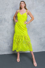 Load image into Gallery viewer, MANHATTAN VILLAGE LACE MIDI DRESS