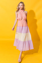 Load image into Gallery viewer, TOTALLY CHARMING WOVEN MIDI DRESS