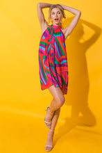 Load image into Gallery viewer, FOREVER UNIQUE WOVEN MINI DRESS