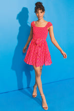Load image into Gallery viewer, FANCIFUL FEAT WOVEN MINI DRESS