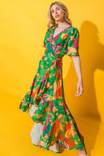 Load image into Gallery viewer, HAPPY TOGETHER WOVEN HI-LO DRESS