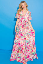 Load image into Gallery viewer, OVER AND OVER WOVEN MAXI DRESS