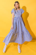 Load image into Gallery viewer, ALWAYS A VIBE WOVEN MIDI DRESS