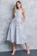 Load image into Gallery viewer, DON'T HOLD BACK POPLIN MIDI DRESS
