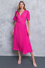 Load image into Gallery viewer, TOO CHIC WOVEN MIDI DRESS