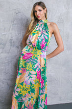 Load image into Gallery viewer, LIFE TO THE FULLEST SATIN MIDI DRESS