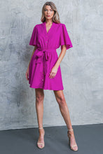 Load image into Gallery viewer, SPEAK NOW WOVEN MINI DRESS