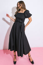 Load image into Gallery viewer, A PEACEFUL PLACE WOVEN MIDI DRESS