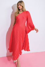 Load image into Gallery viewer, WRITE THIS DOWN WOVEN MIDI DRESS
