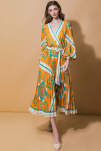 Load image into Gallery viewer, VISION OF CHARM WOVEN MIDI DRESS