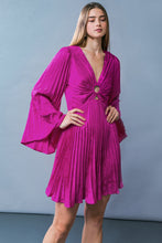 Load image into Gallery viewer, GRACEFUL ENTRANCE SATIN MINI DRESS