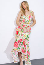 Load image into Gallery viewer, PULLING HEARTSTRINGS WOVEN MAXI DRESS