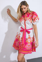 Load image into Gallery viewer, ATTENTION SEEKER WOVEN MINI DRESS