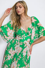 Load image into Gallery viewer, MESSAGE IN A BOTTLE WOVEN MIDI DRESS