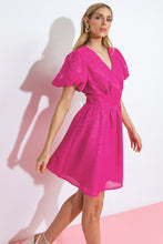 Load image into Gallery viewer, ALL IS CALM WOVEN MINI DRESS