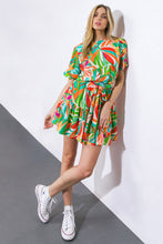 Load image into Gallery viewer, TIME TO START WOVEN MINI DRESS