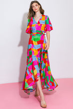 Load image into Gallery viewer, TALK ABOUT BEAUTY WOVEN HI-LO DRESS