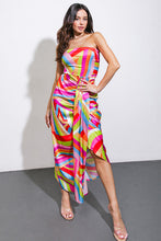Load image into Gallery viewer, I'VE SEEN IT ALL WOVEN MIDI DRESS