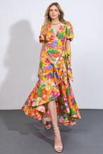 Load image into Gallery viewer, GARDEN OF LIFE WOVEN MIDI DRESS