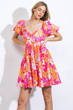 Load image into Gallery viewer, SWEET HARMONY WOVEN MINI DRESS