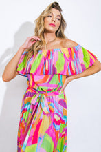 Load image into Gallery viewer, BLOSSOM BOULEVARD WOVEN MIDI DRESS