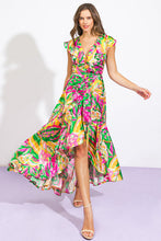 Load image into Gallery viewer, THE TIME IS RIGHT WOVEN SATIN MAXI DRESS