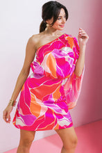 Load image into Gallery viewer, DESERT EXPRESS WOVEN SATIN MINI DRESS
